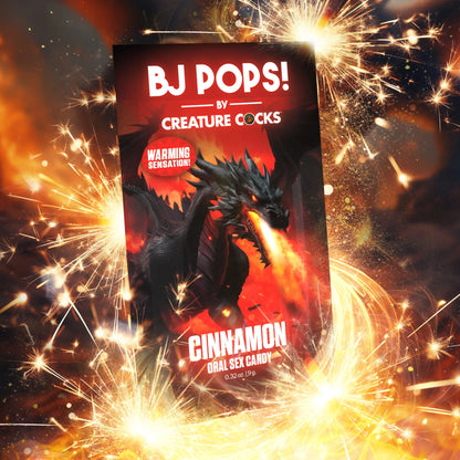 Creature Cock - BJ Pops! Warming Oral Sex Candy - Cinnamon