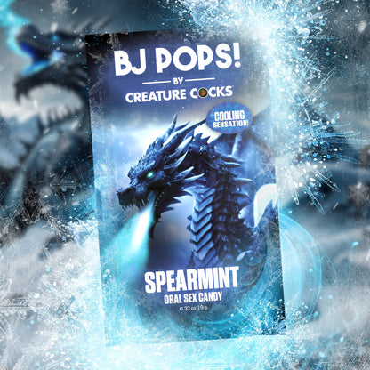 Creature Cock - BJ Pops! Cooling Oral Sex Candy - Spearmint