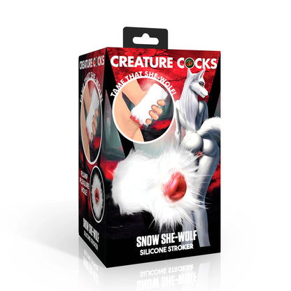 Creature Cock - Snow She-Wolf Stroker