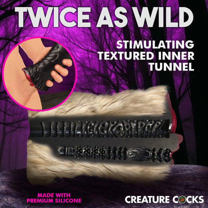Creature Cock - Savage She-Wolf Stroker