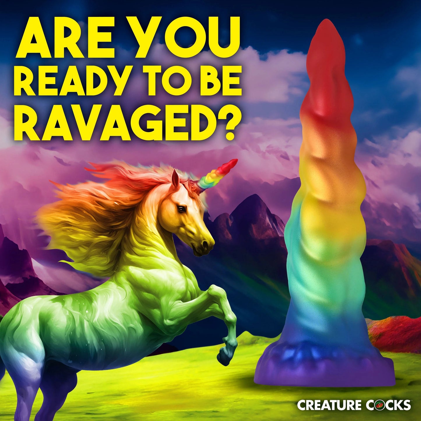 Creature Cock - Magic Rider Unicorn Dildo