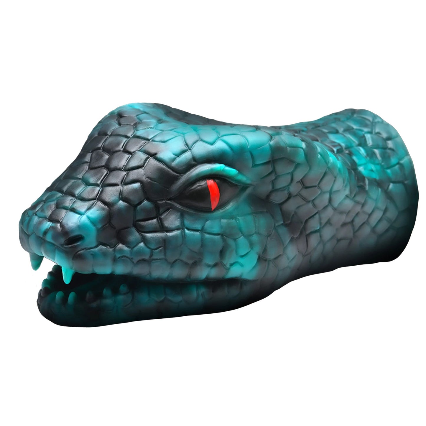 Creature Cock - Serpentine Silicone Stroker - Vert
