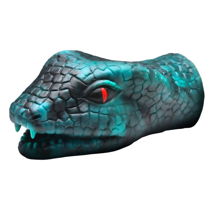 Creature Cock - Serpentine Silicone Stroker - Vert
