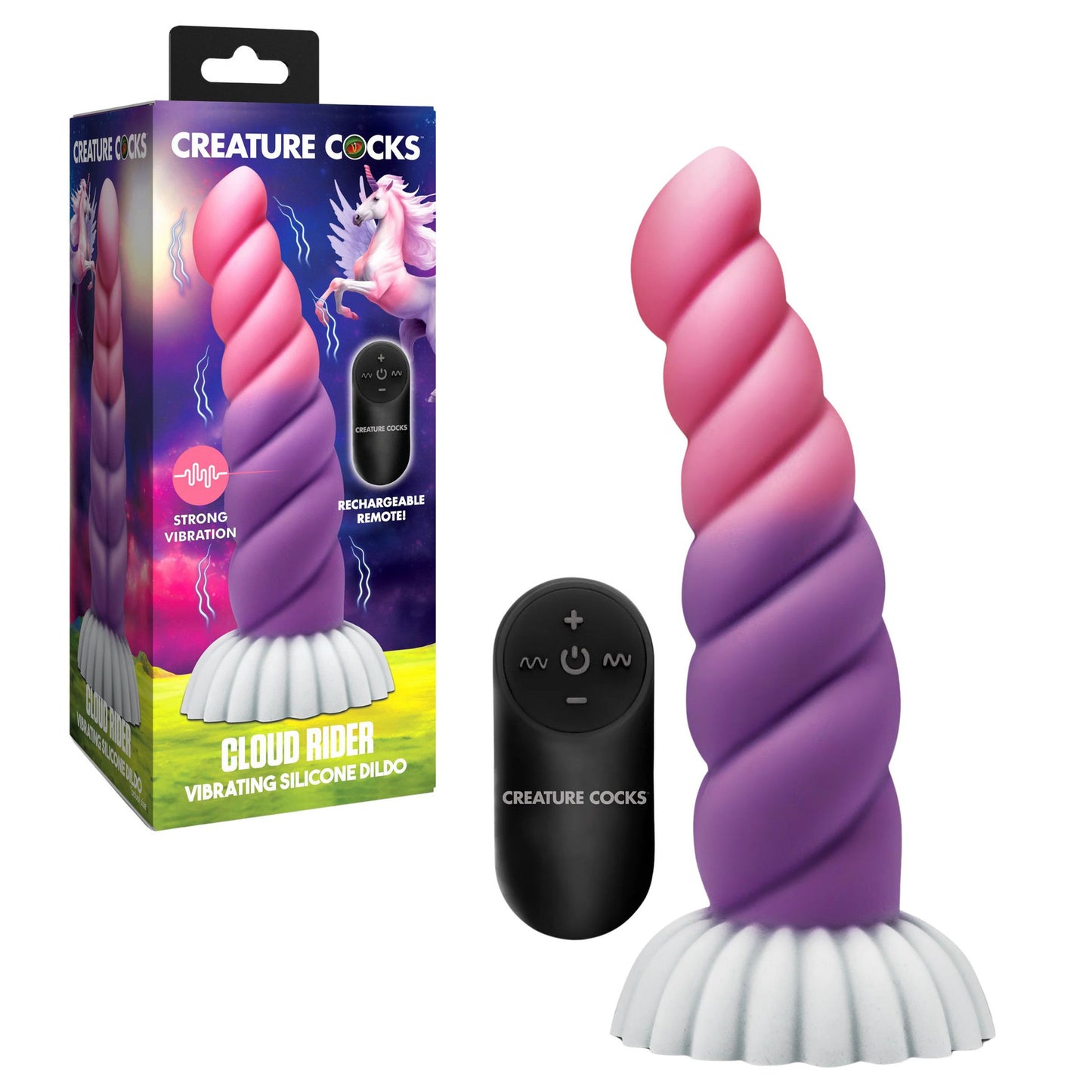 Creature Cock - Cloud Rider Vibrating Dildo