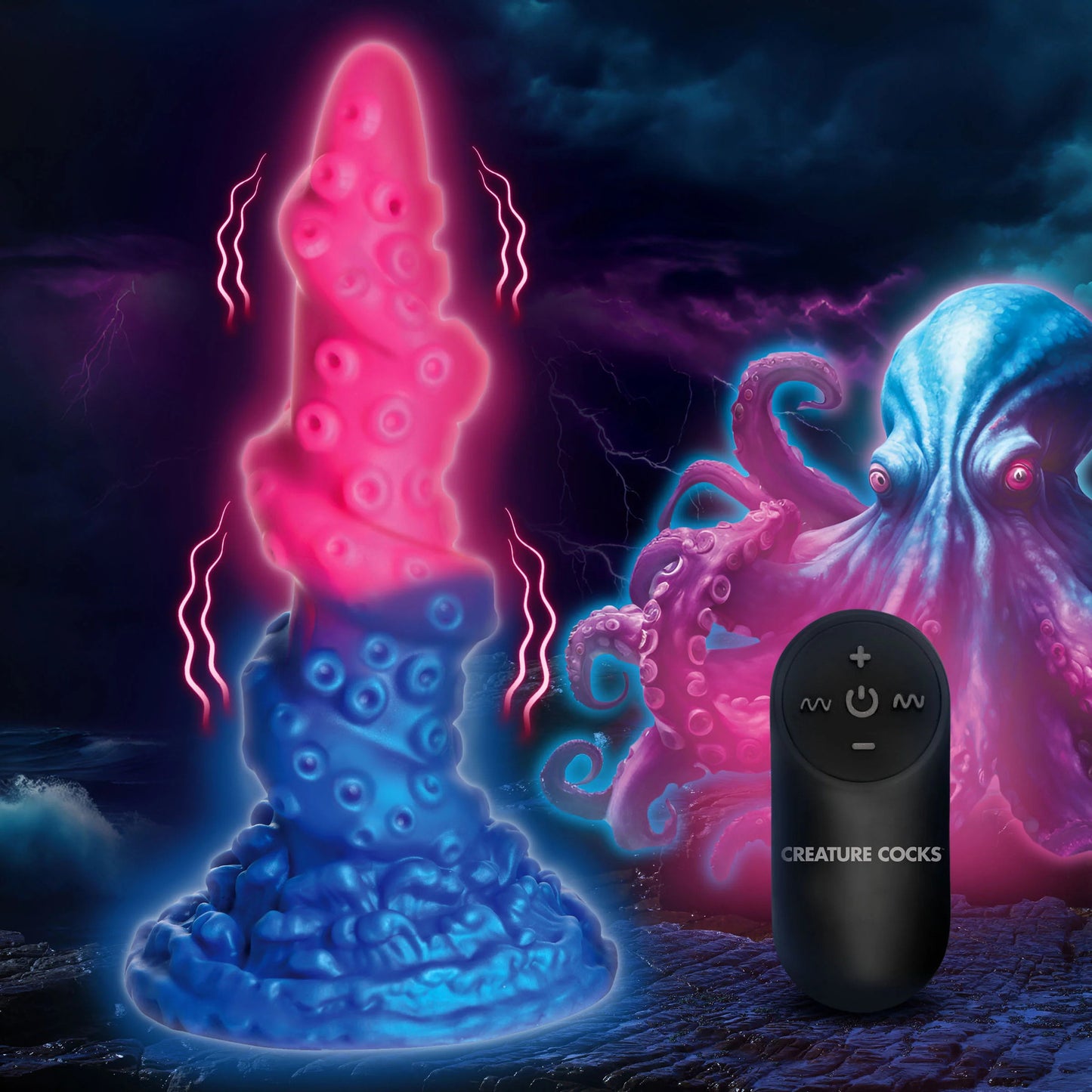 Creature Cock - Deluxe Lord Kraken Vibrating Dildo