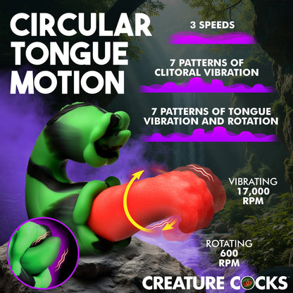 Creature Cock - Tongue Lasher Vibrator