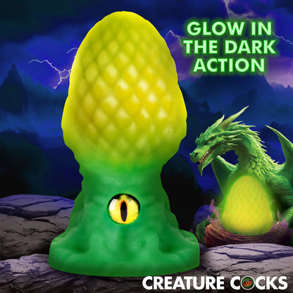 Creature Cock - Eye Of The Dragon Butt Plug - Vert