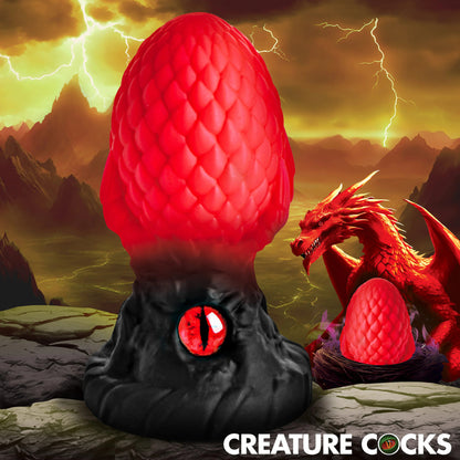 Creature Cock - Eye Of The Dragon Butt Plug - Rouge