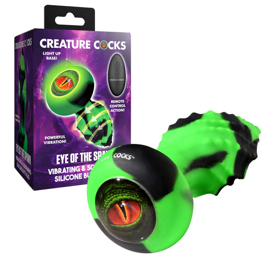 Creature Cock - Eye Of The Spawn Butt Plug Vib./Squirming