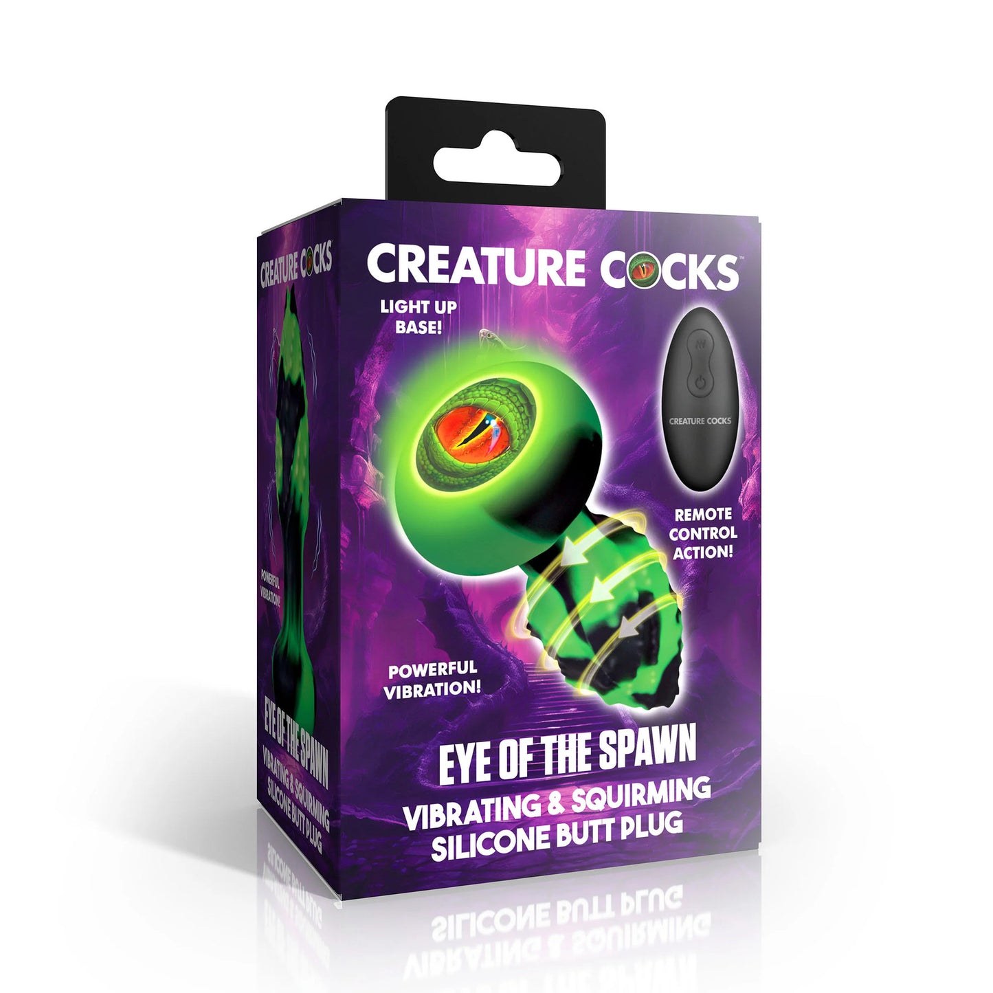 Creature Cock - Eye Of The Spawn Butt Plug Vib./Squirming