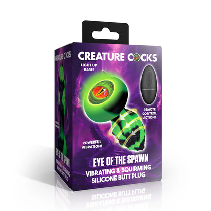 Creature Cock - Eye Of The Spawn Butt Plug Vib./Squirming