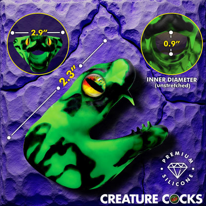 Creature Cock - Master Cobra Cock Ring - Vert