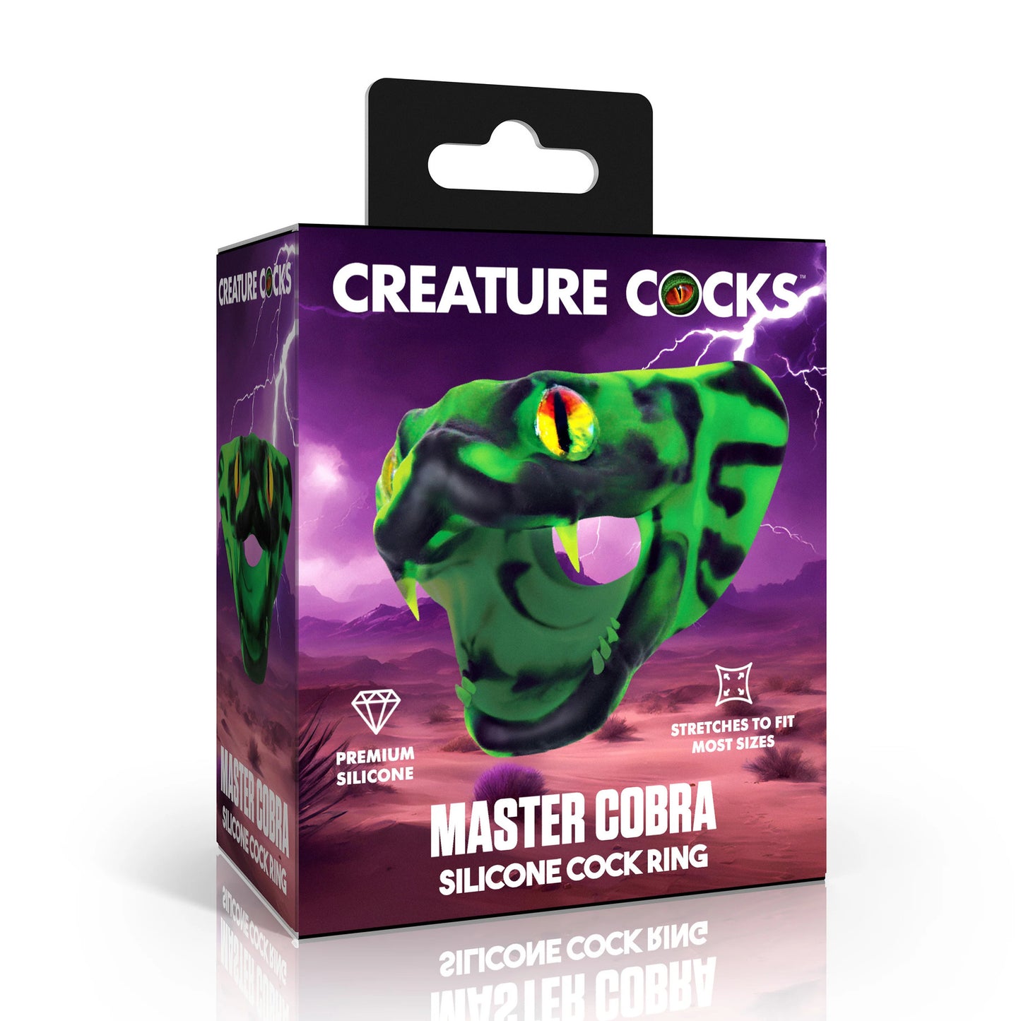 Creature Cock - Master Cobra Cock Ring - Vert