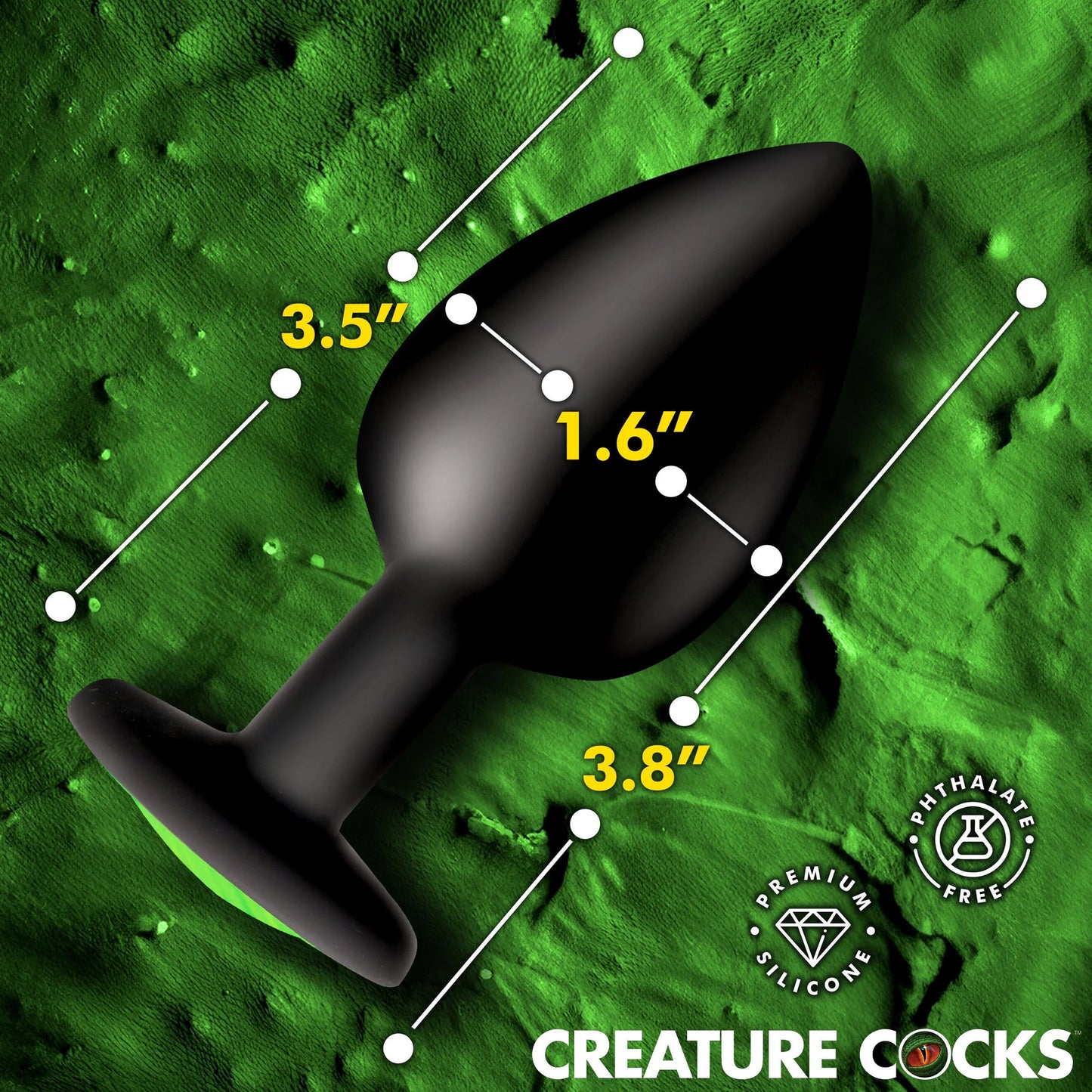 Creature Cock - Creature Eye Butt Plug - Large
