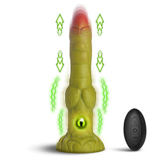 Creature Cock - Eyegor Thrusting & Vibrating Dildo