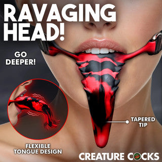 Creature Cock - Demon's Tongue Vibrating Oral Sex Enhancer