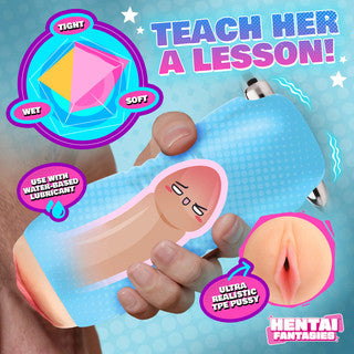 HF - Asuna The School Girl Vibrating Pussy Stroker