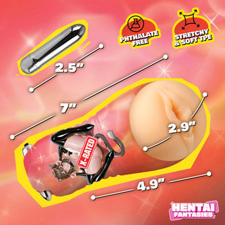HF - Mochi The Cat Girl Vibrating Pussy Stroker