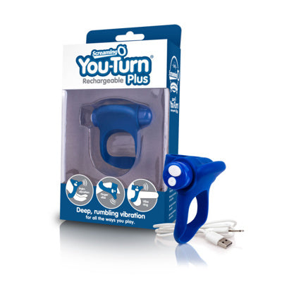 Screaming O - You-Turn Plus - Bleu *Vente Finale*