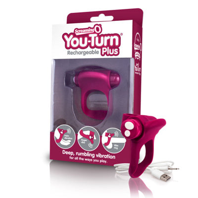 Screaming O - You-Turn Plus - Merlot *Vente Finale*
