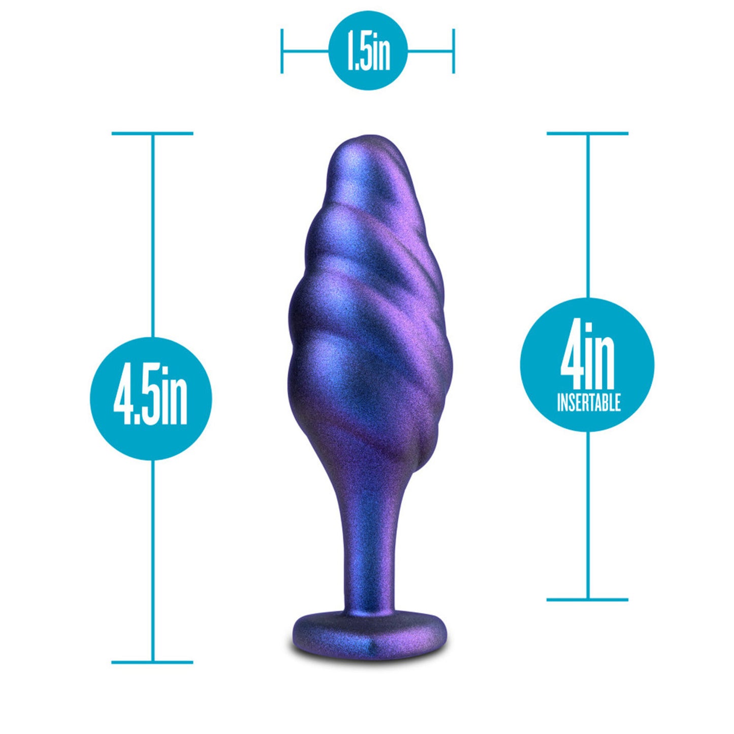 AAM - Bumped Bling Plug - Sapphire