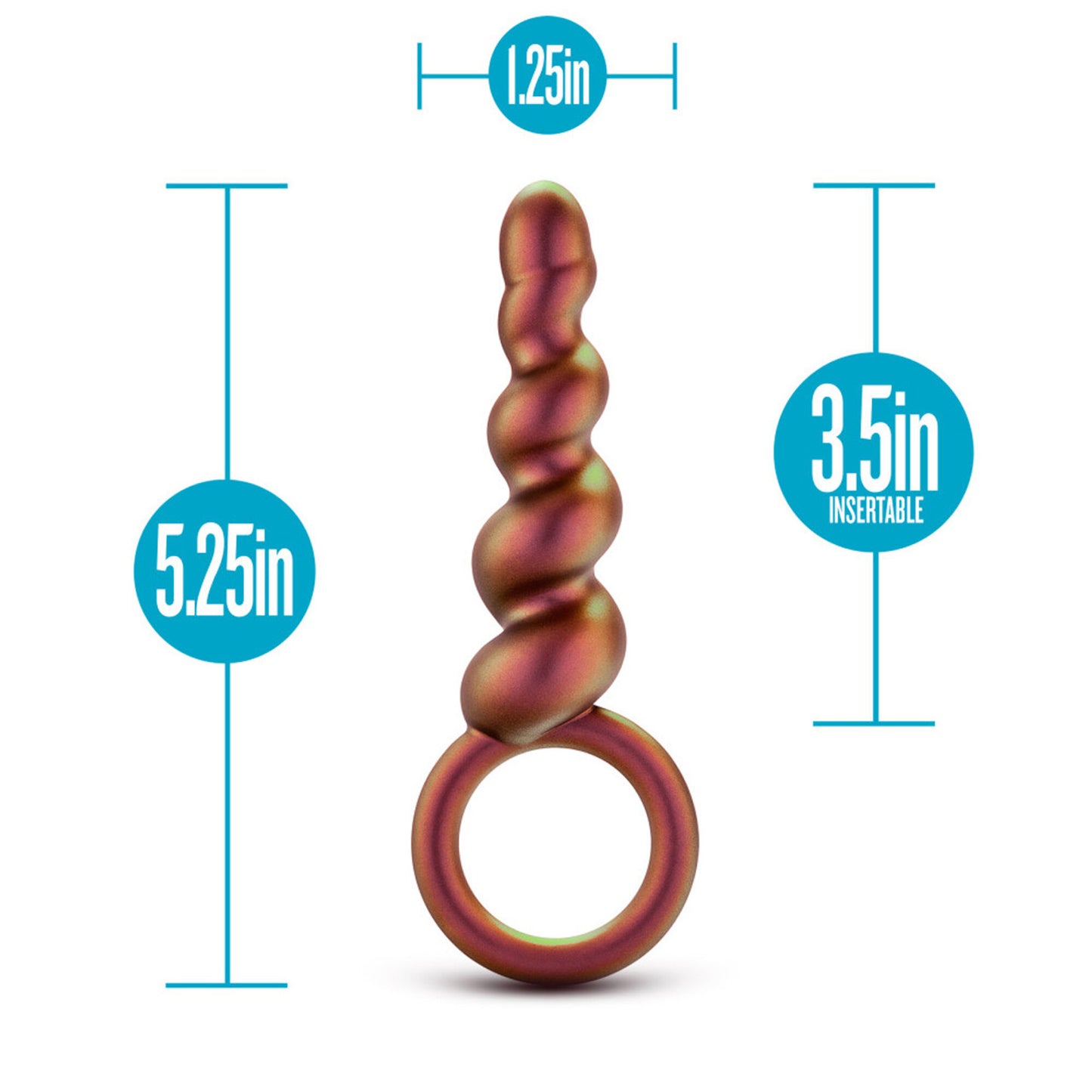 AAM - Spiral Loop Plug - Copper