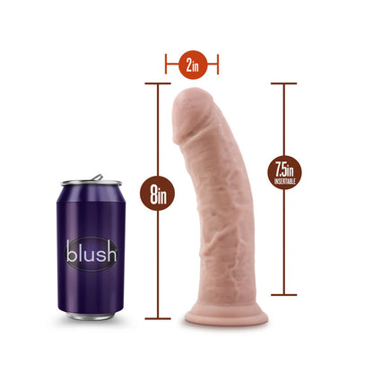 Dr. Skin - Dildo Réaliste 8po - Beige