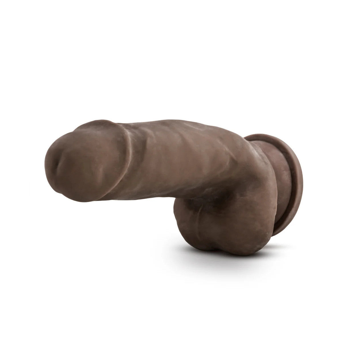 Dr. Skin - Dildo Réaliste 7po avec Tige - Brun