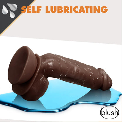 Dr. Skin - Glide Dildo Réaliste 8.5po - Brun