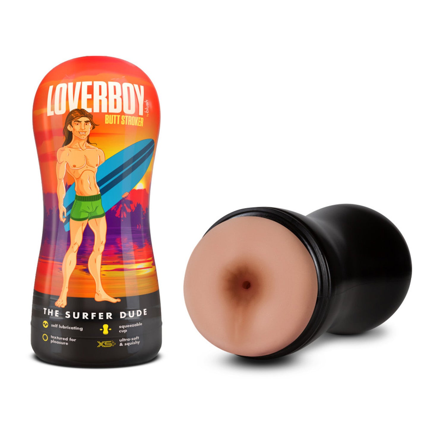 Coverboy - The Surfer Dude Stroker - Beige