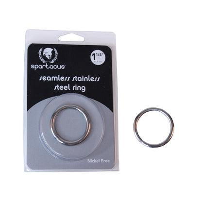 Spartacus - Seamless Stainless C-Ring 1.25'' - Argent