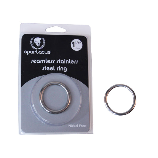 Spartacus - Seamless Stainless C-Ring 1.25'' - Argent
