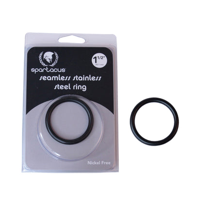 Spartacus - Seamless Stainless C-Ring- 1.5'' - Noir