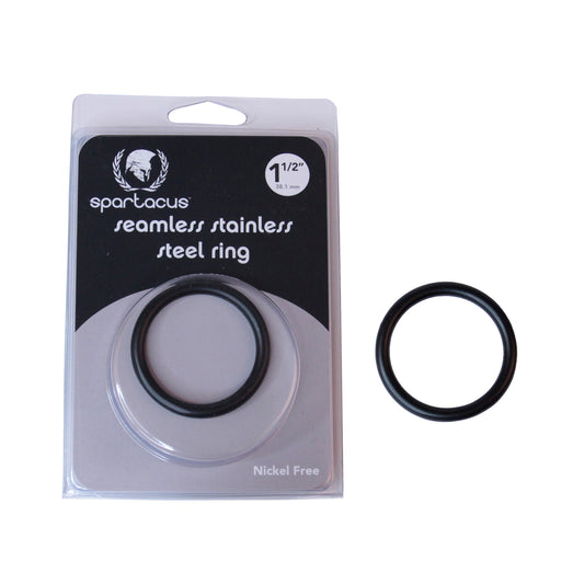 Spartacus - Seamless Stainless C-Ring- 1.5'' - Noir