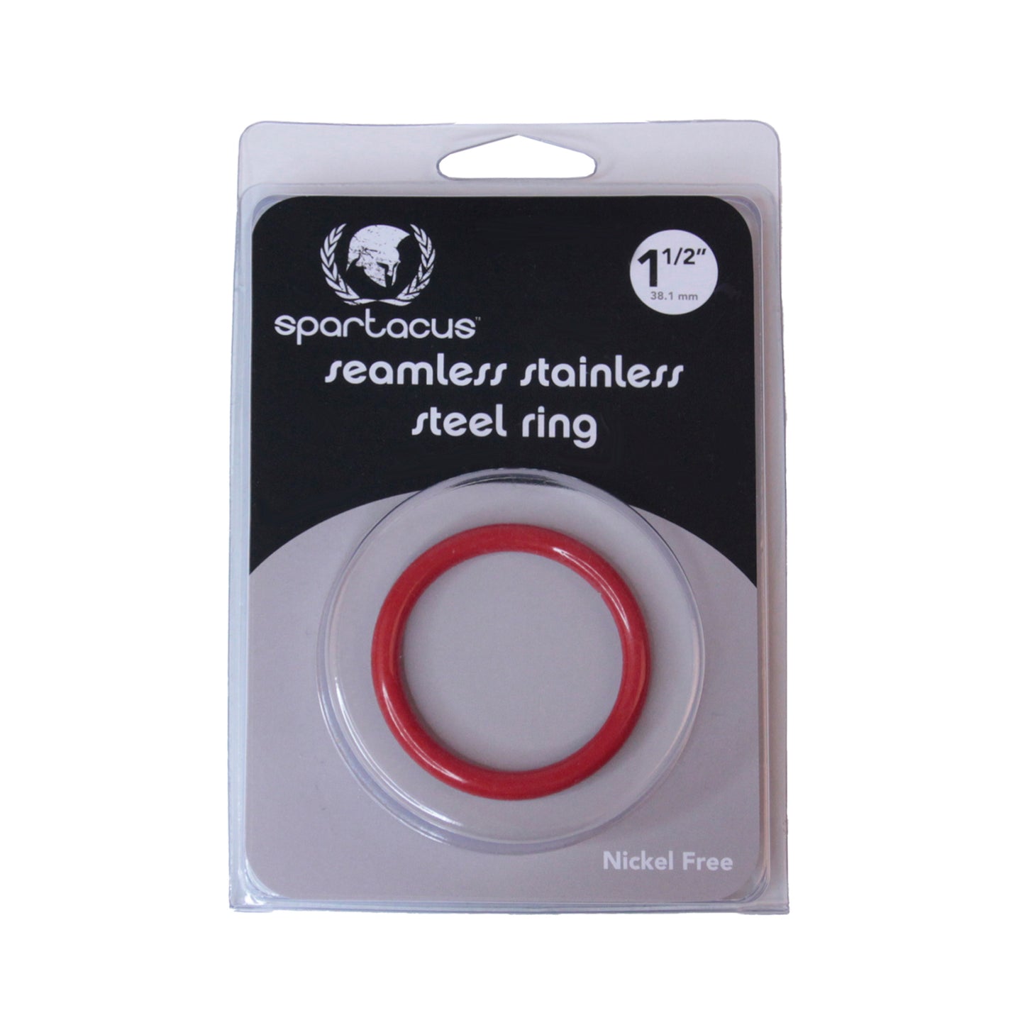 Spartacus - Seamless Stainless C-Ring- 1.5'' - Rouge
