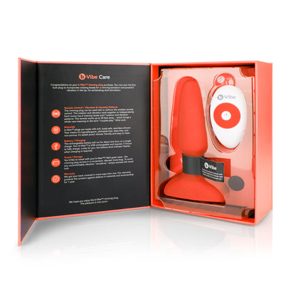 B-Vibe - Rimming Plug V2 - Orange