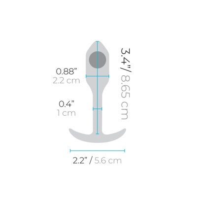 B-Vibe - Snug Plug 1 - Menthe