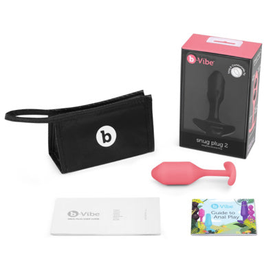 B-Vibe - Snug Plug 2 - Corail