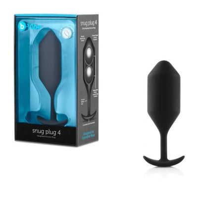 B-Vibe - Snug Plug 4 - Noir
