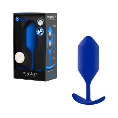 B-Vibe - Snug Plug 4 - Navy