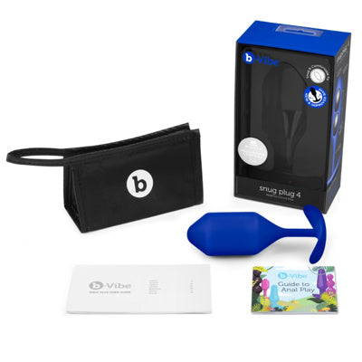 B-Vibe - Snug Plug 4 - Navy