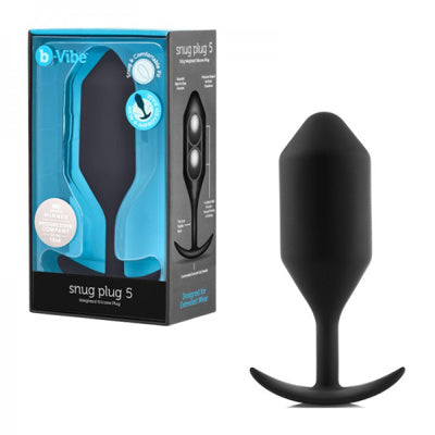 B-Vibe - Snug Plug 5 - Noir