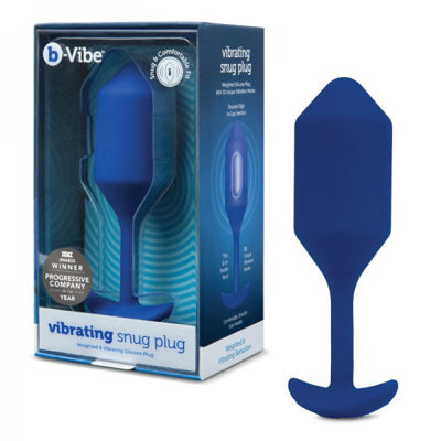 B-Vibe - Vibrating Snug Plug XL - Marine