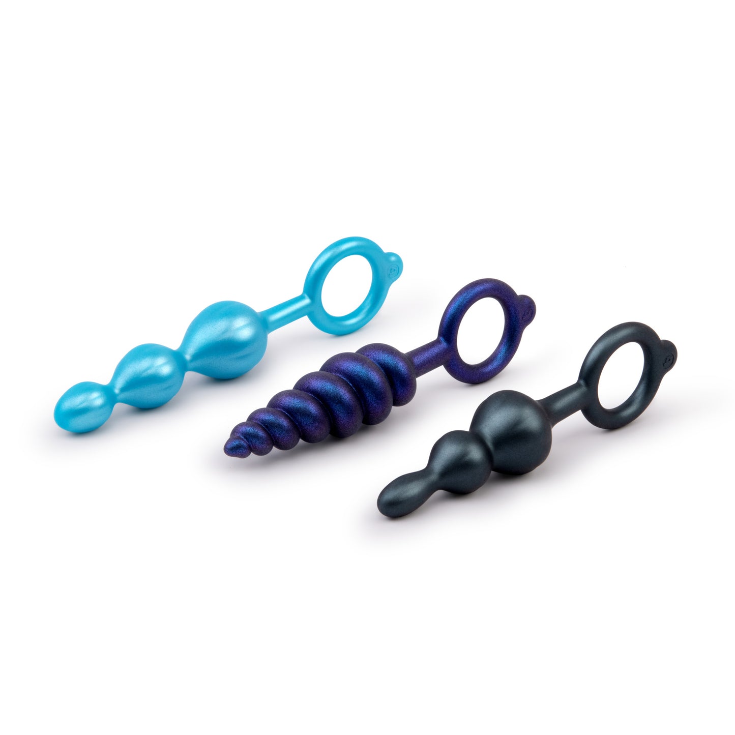 B-Vibe - Beaded Butties Bundle - Ensemble de 3 Plugs