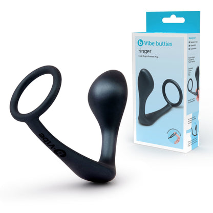 B-Vibe - Ringer - Plug Prostate Avec Anneau