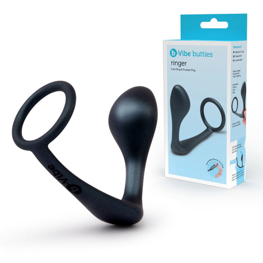 B-Vibe - Ringer - Plug Prostate Avec Anneau