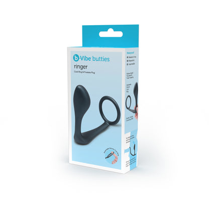 B-Vibe - Ringer - Plug Prostate Avec Anneau
