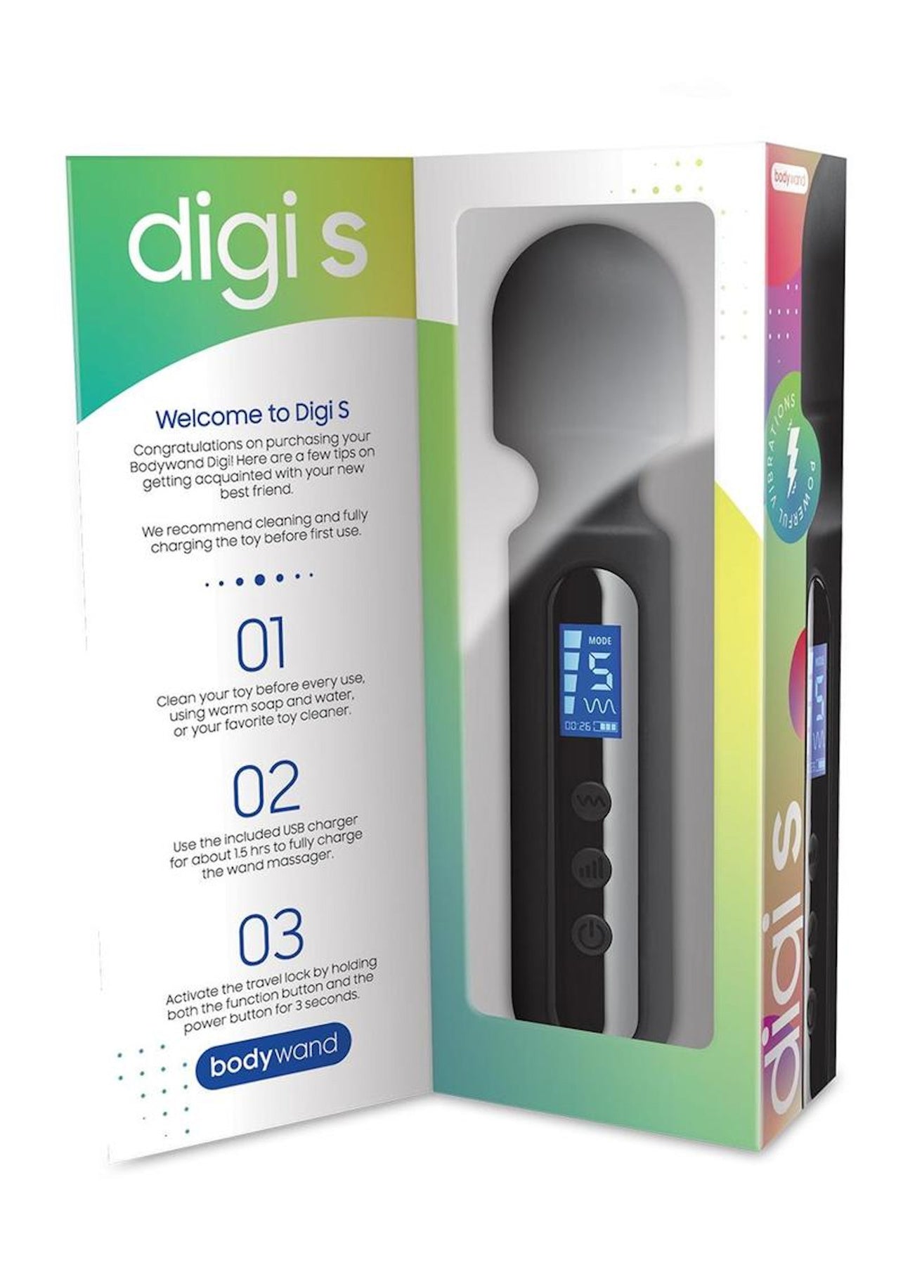 Body Wand - Wireless Wand Massager - Digi S