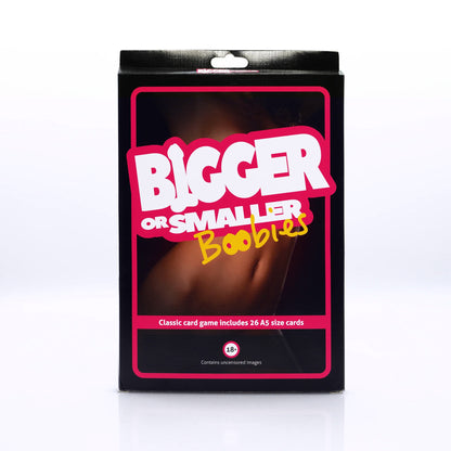 CC - Bigger or Smaller Jeux de Carte Seins