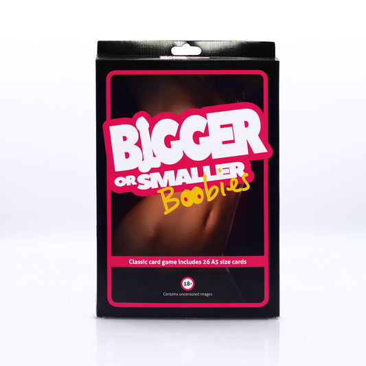 CC - Bigger or Smaller Jeux de Carte Seins